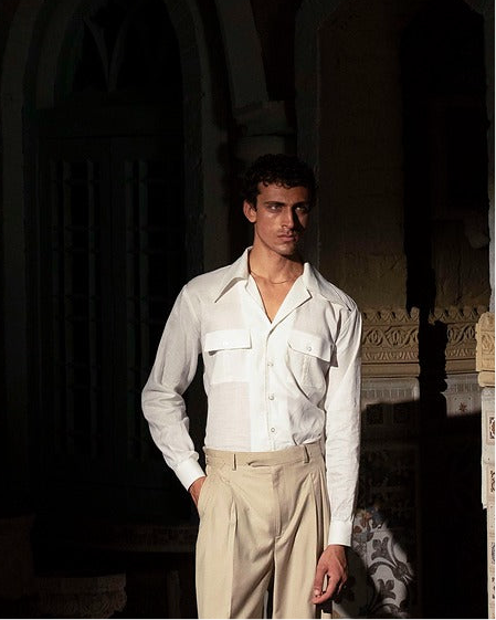 Ivory Utility Shirt