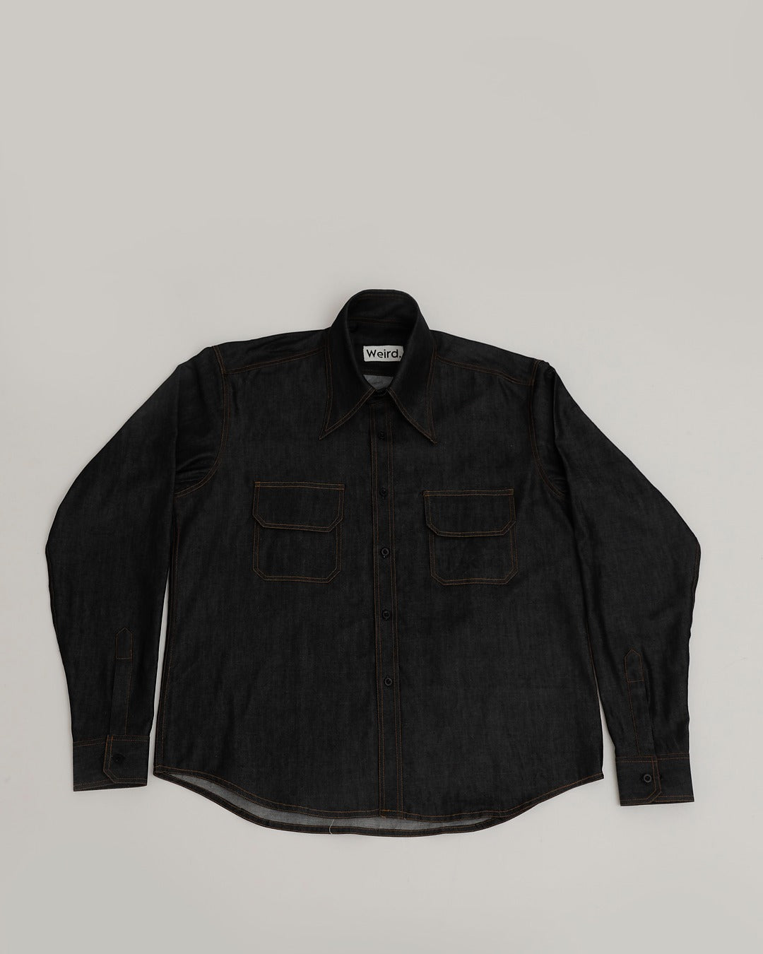 Blue Denim Utility Shirt