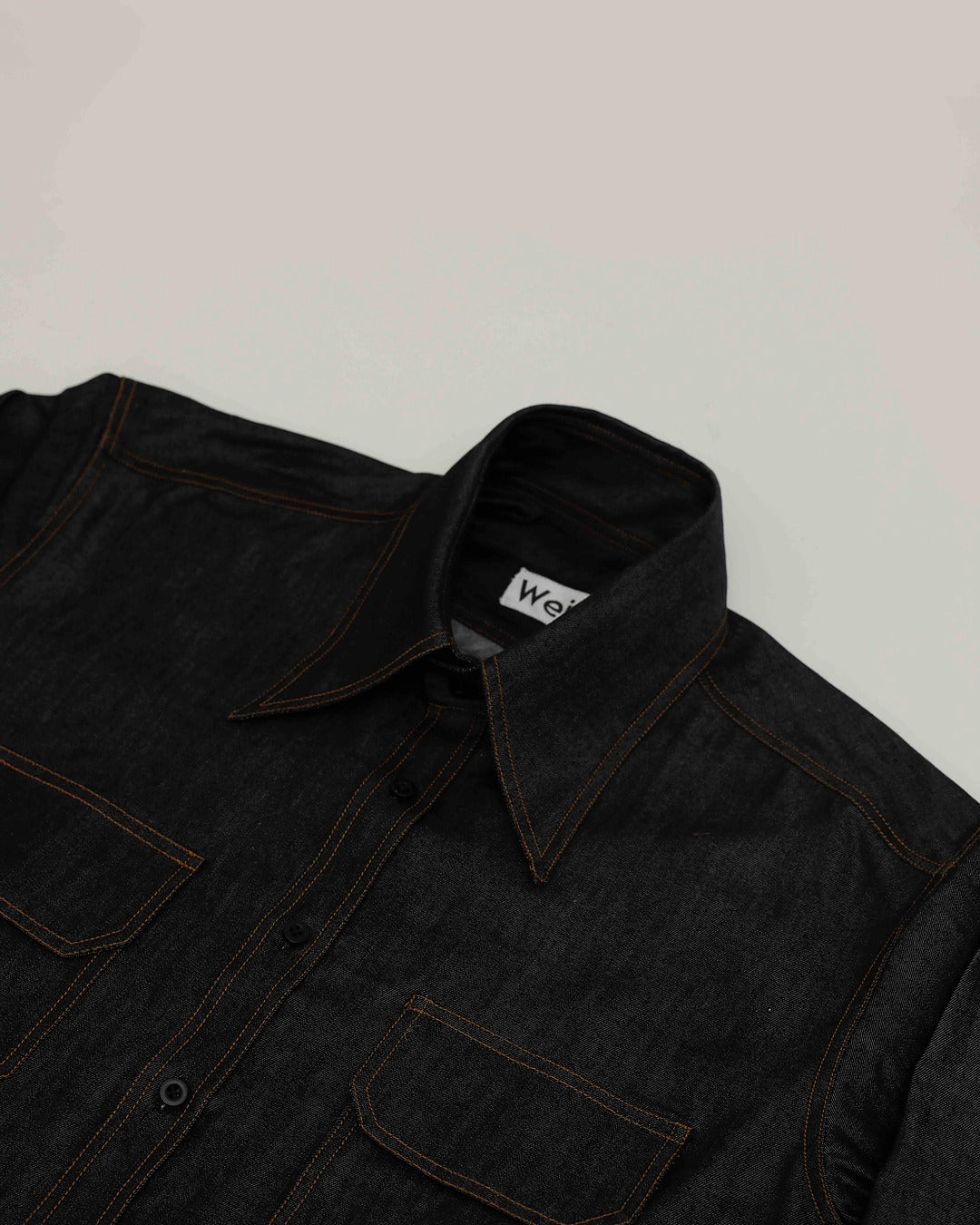 Blue Denim Utility Shirt