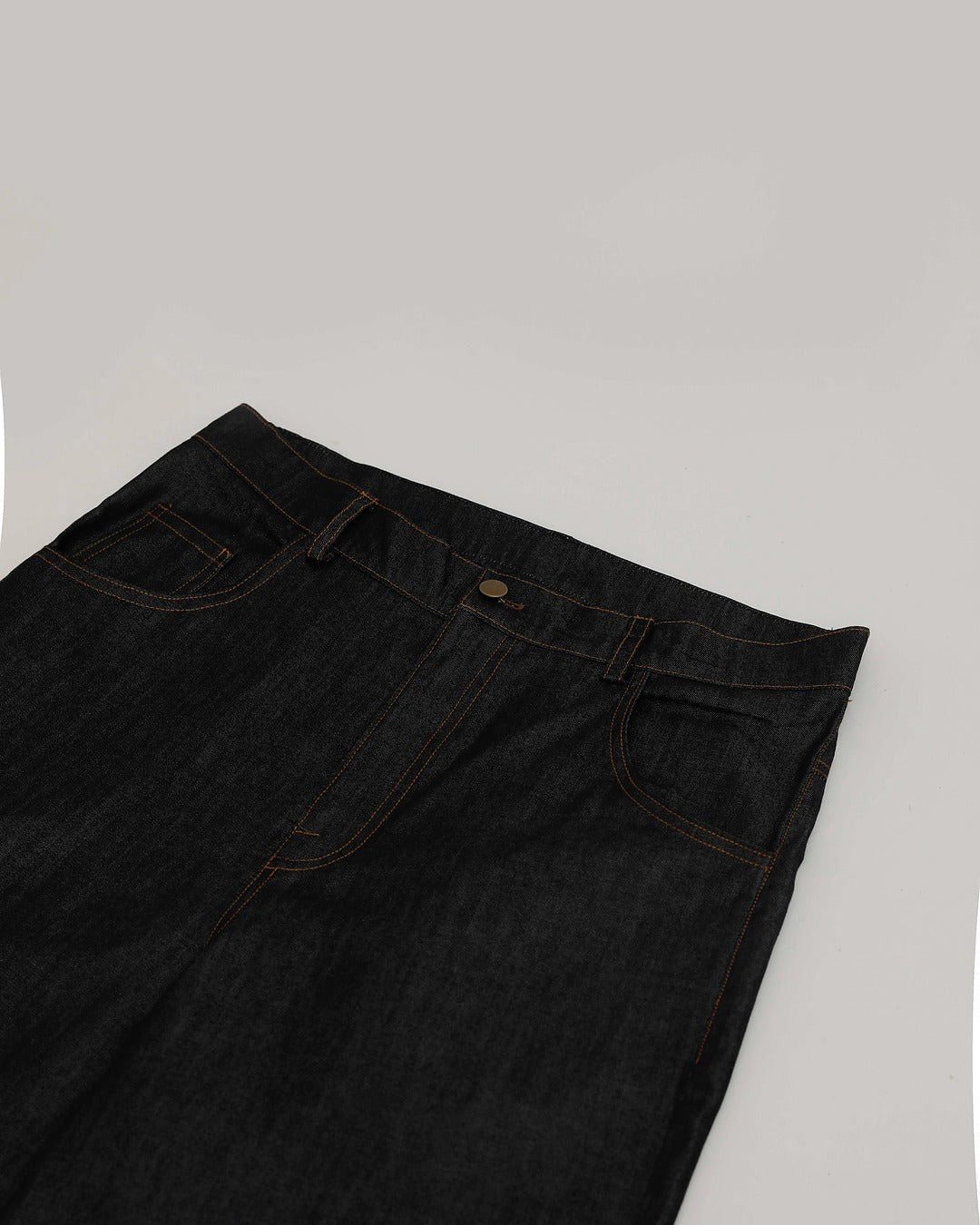 Classic Blue Wide-Leg Denim