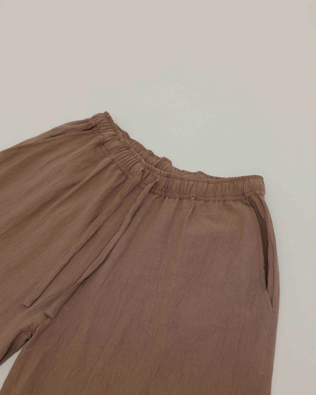 Mauve Drape Trousers