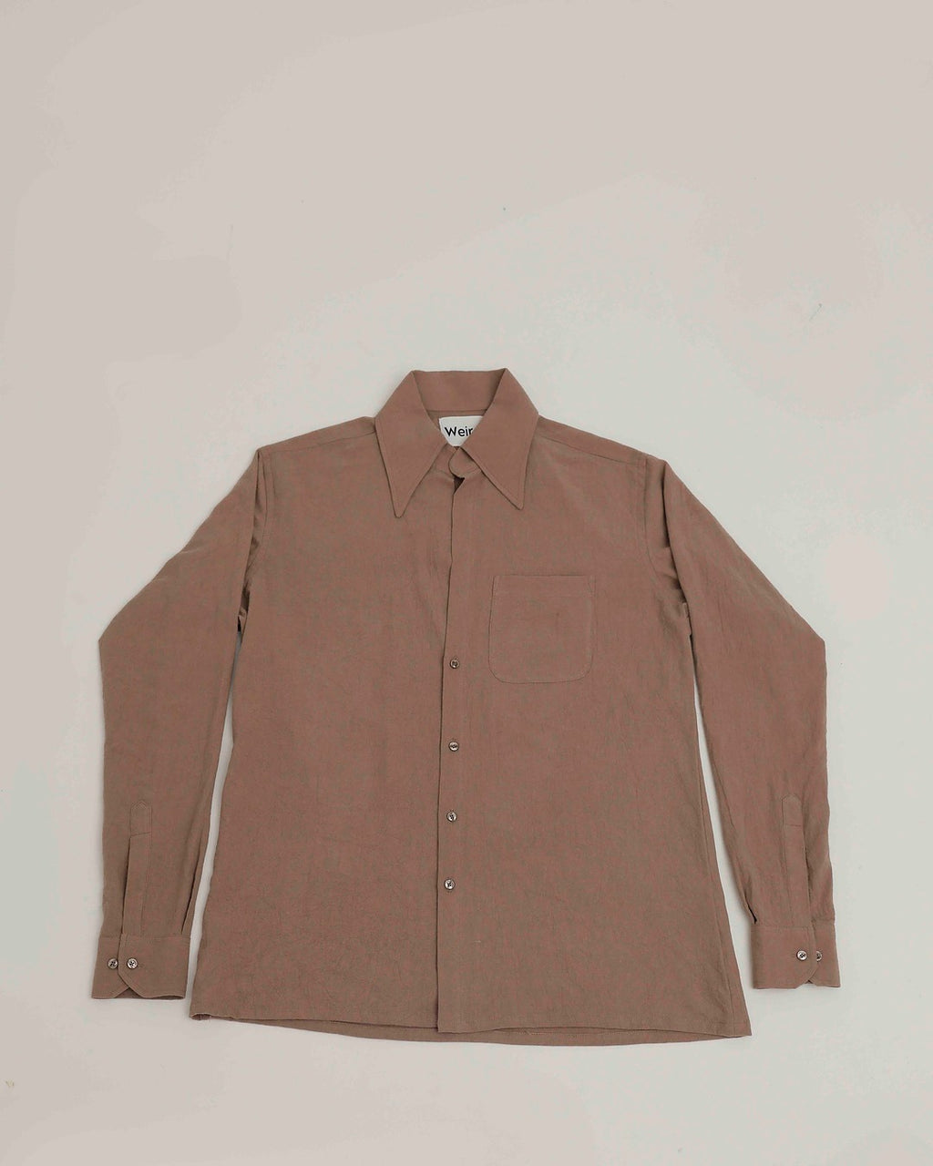 Mauve Drape Shirt