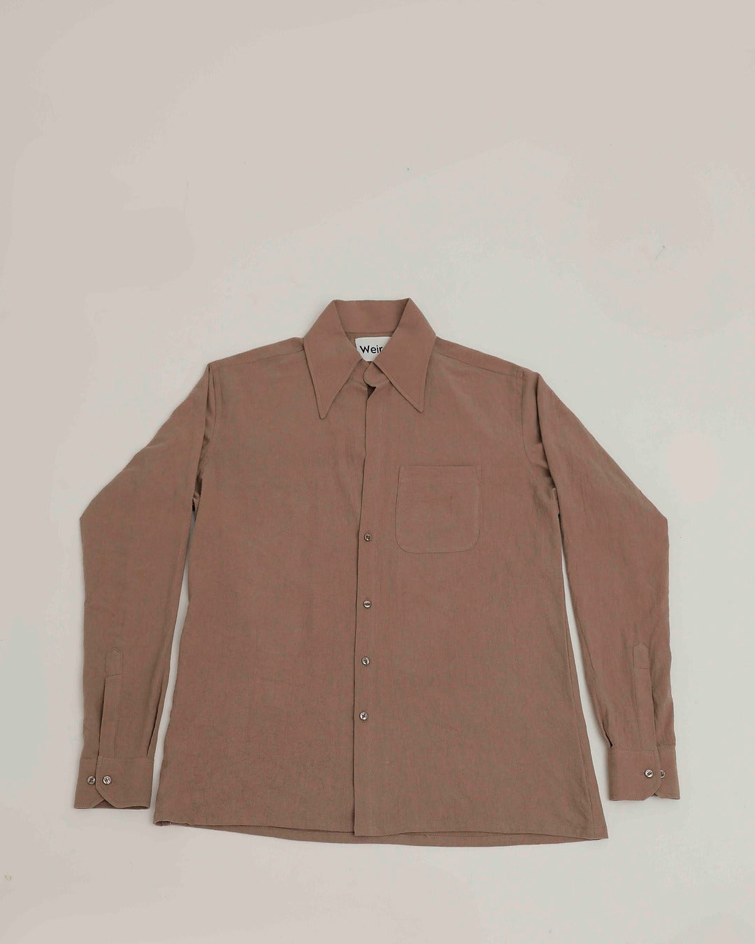 Mauve Drape Shirt