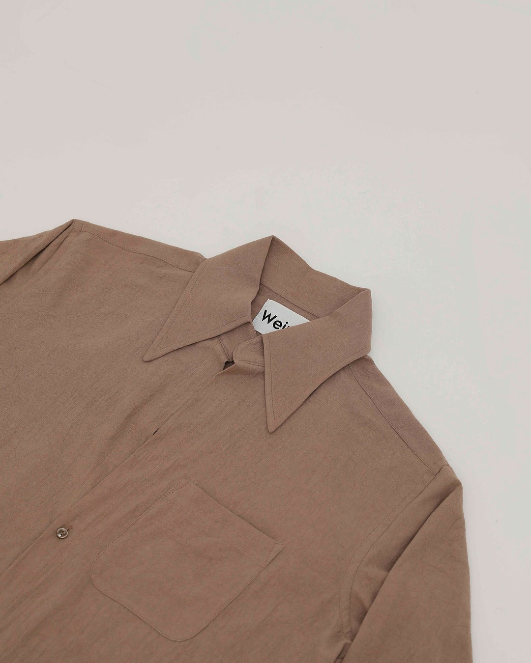 Mauve Drape Shirt