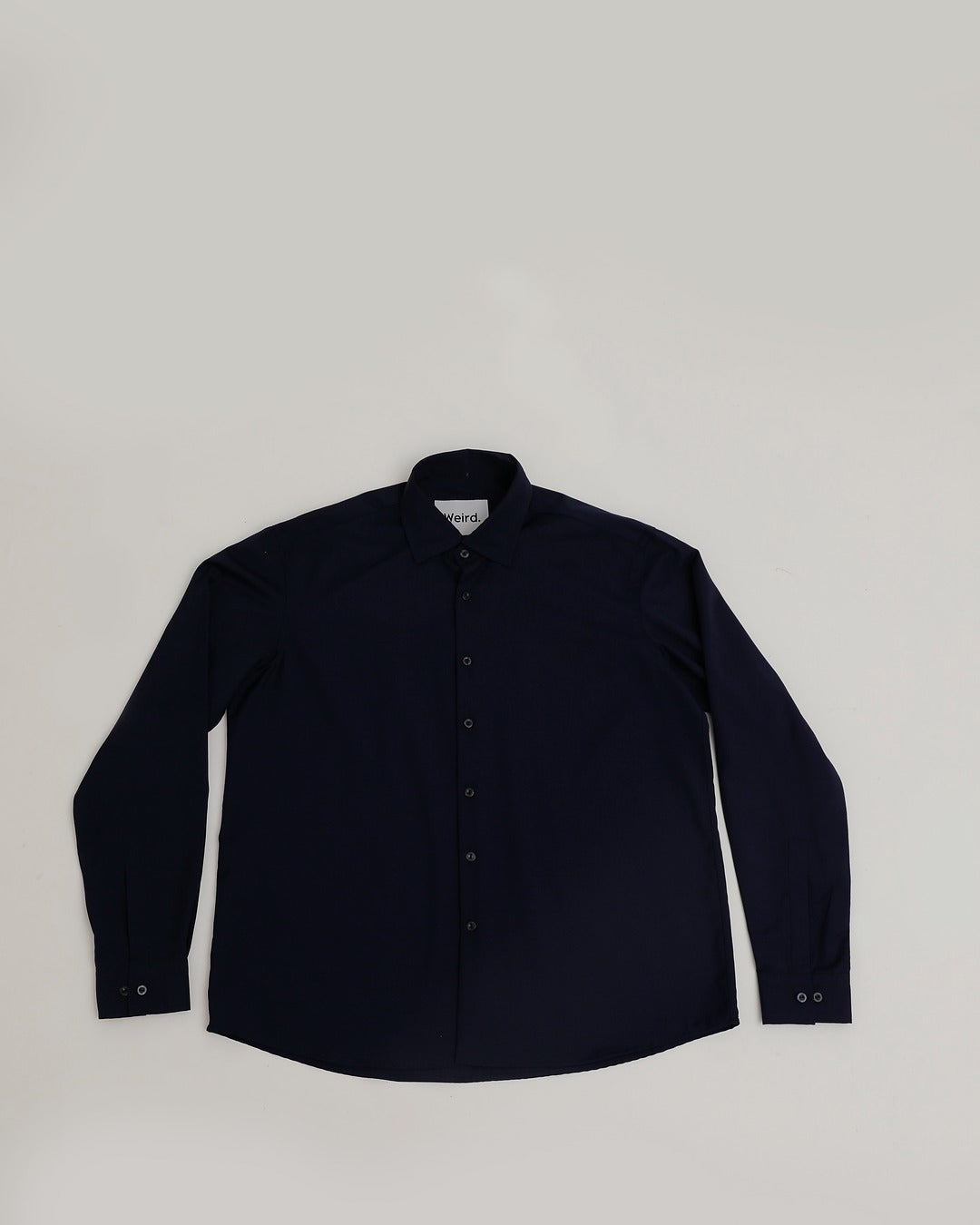Navy Blue Button-up Shirt