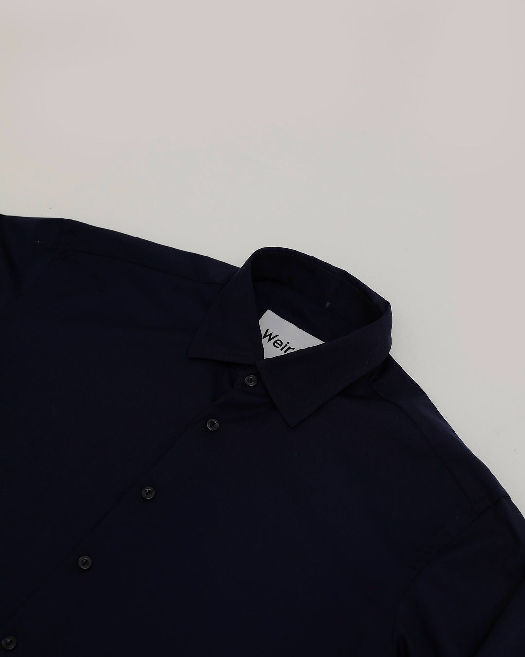Navy Blue Button-up Shirt
