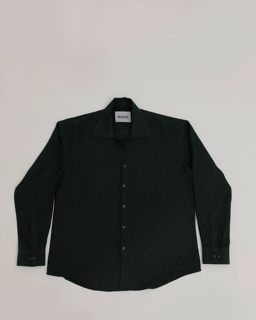 Forest Green Button-up Shirt