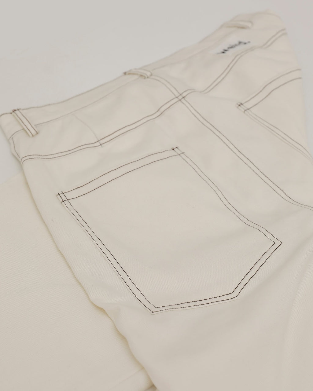 Off-White Wide-Leg Denim