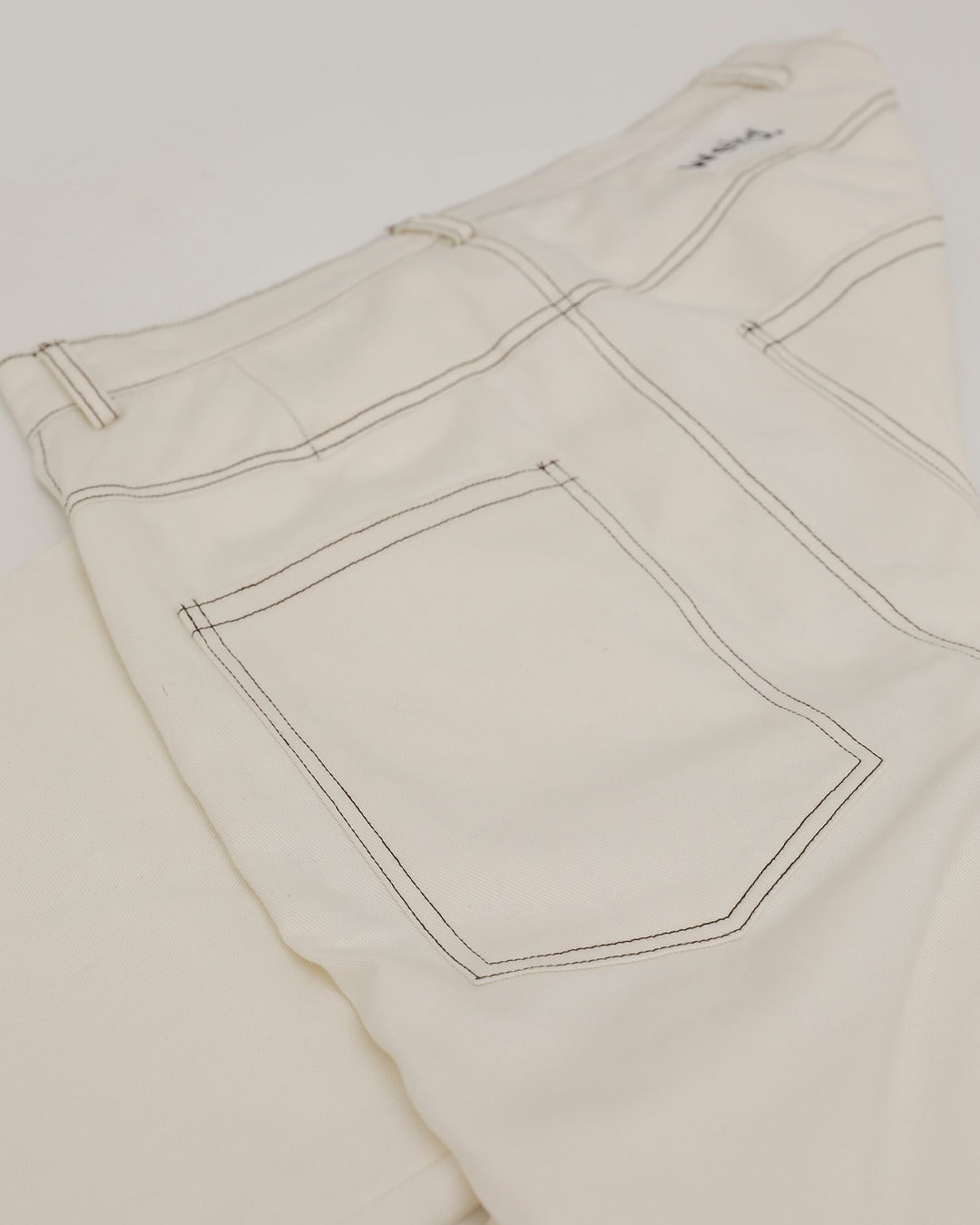 Off-White Wide-Leg Denim