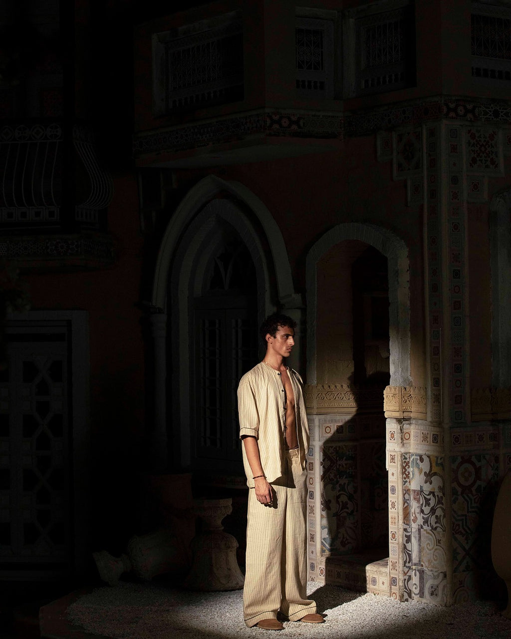 Sand Striped Shirt