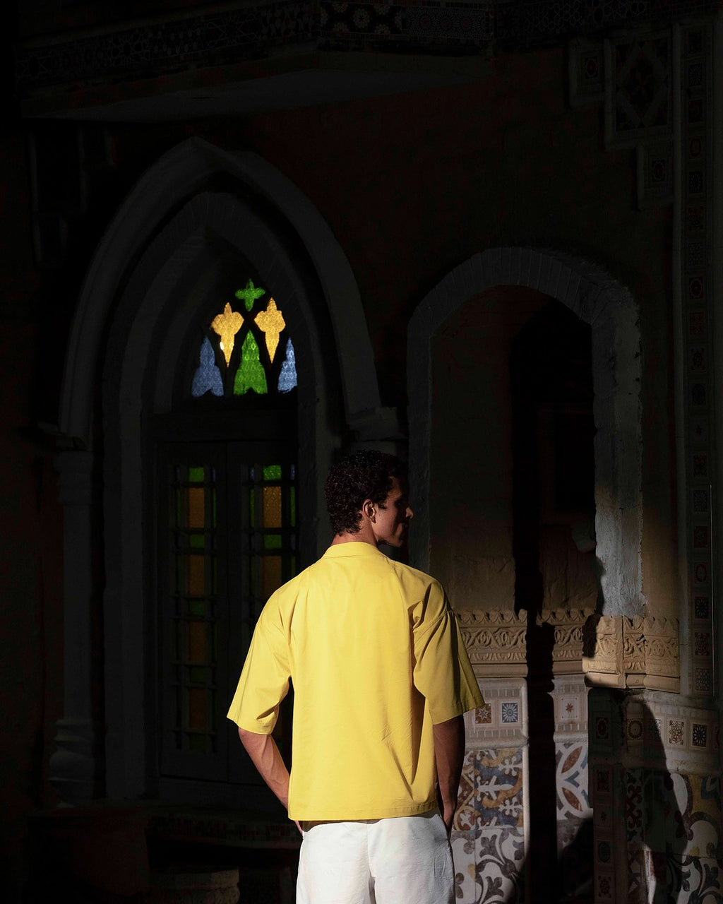 Mustard Safari Shirt