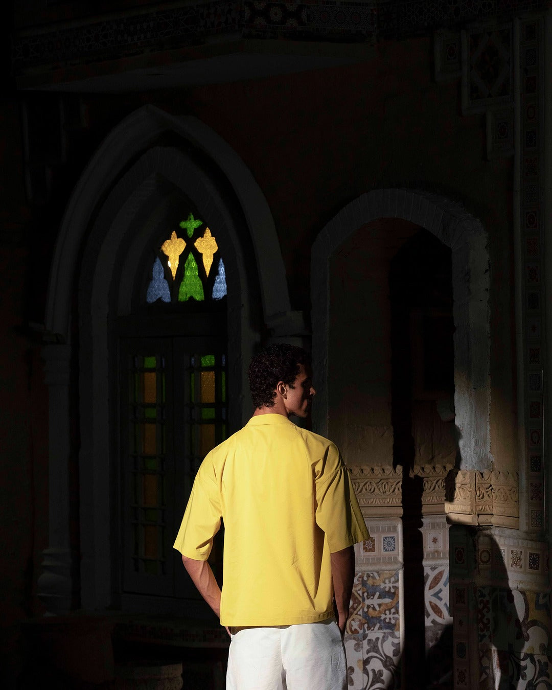 Mustard Safari Shirt