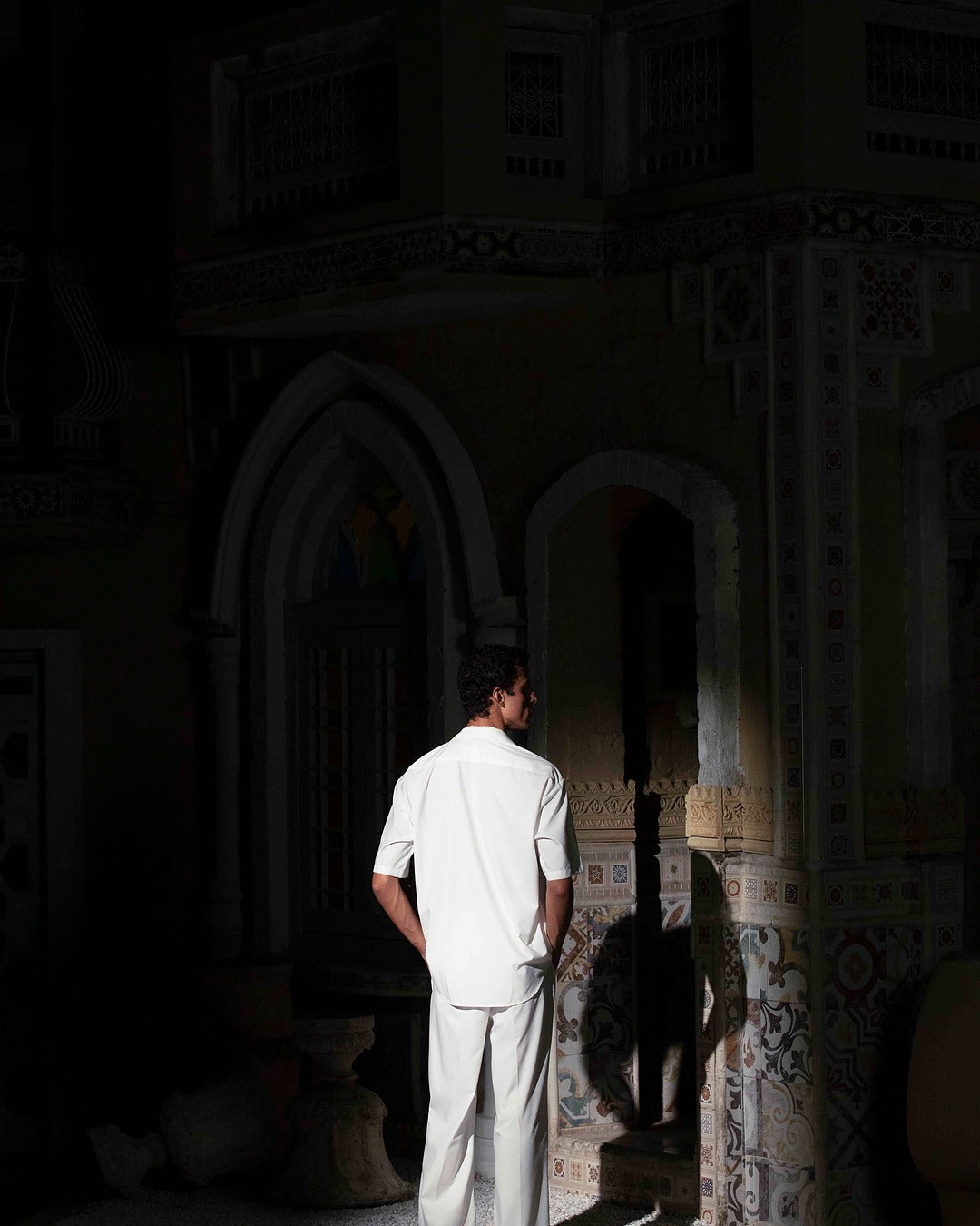 Ivory Tailored Pants