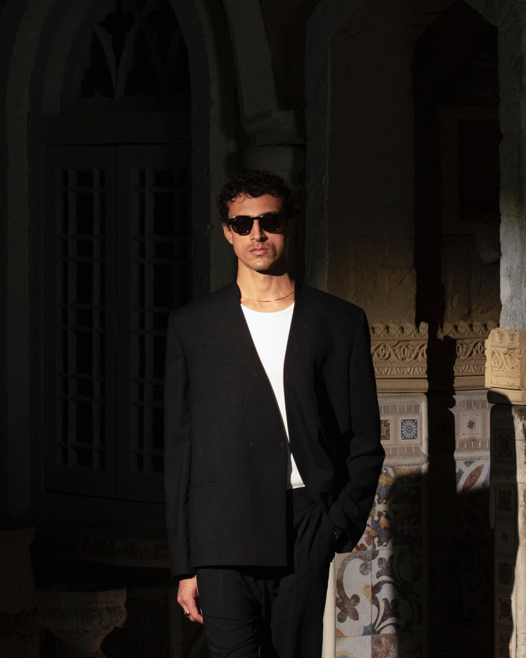 Midnight Wrap Blazer