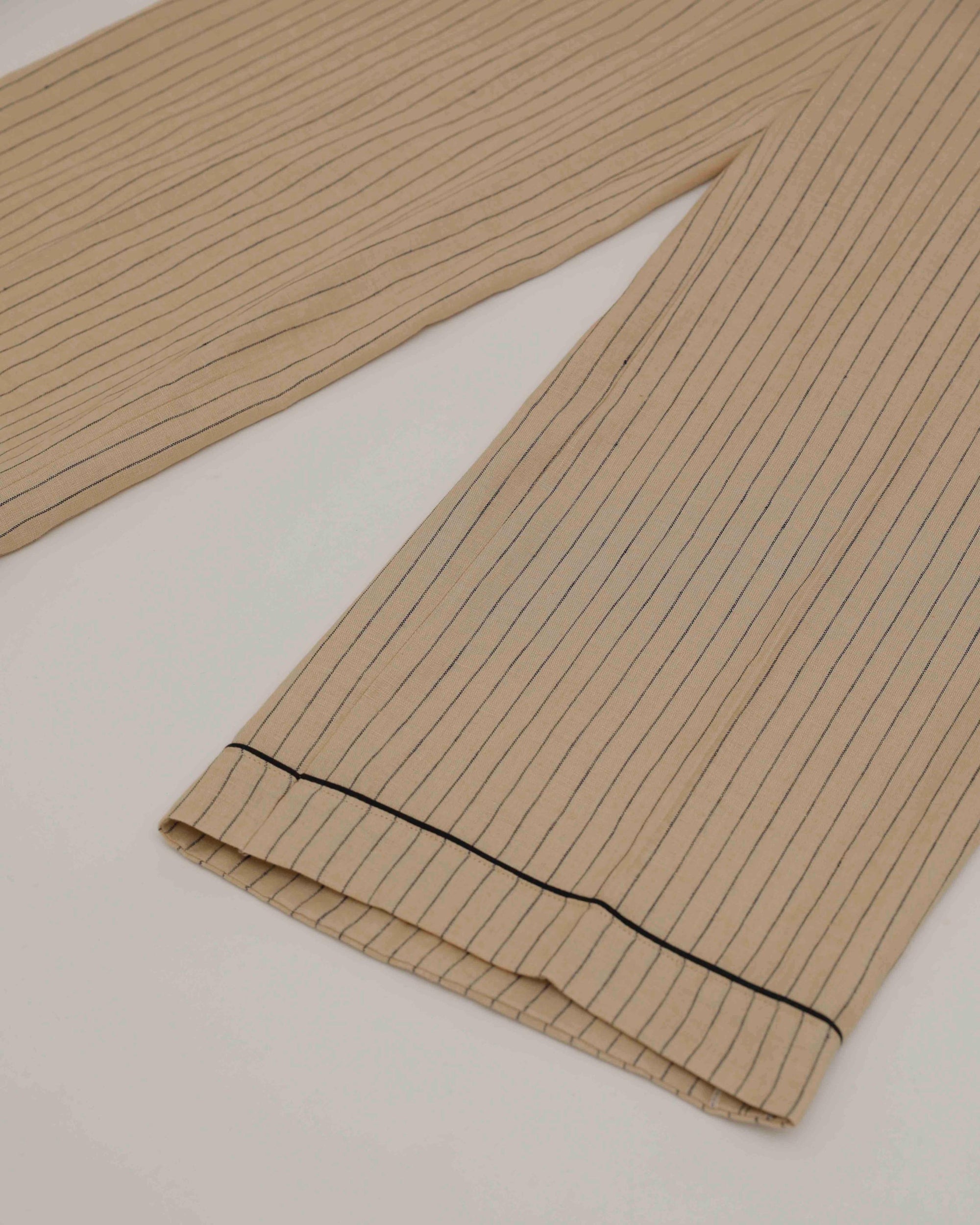 Sand Striped Trouser